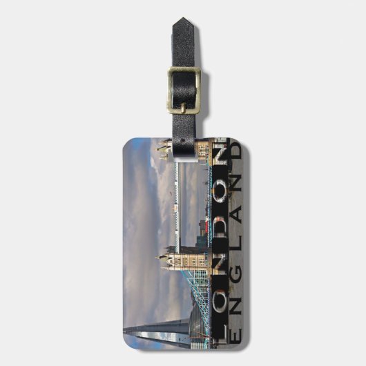 ロンドン ラゲッジタグ (正面縦)