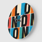 ロンドン ラージ壁時計 (傾斜)