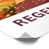 ロンドン・リージェンツパーク トラベル プリント (角)