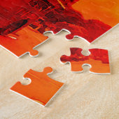 ロンドン・レッド・バス&ザ・ビッグ・ベン・アート・トラベル ジグソーパズル (側面)