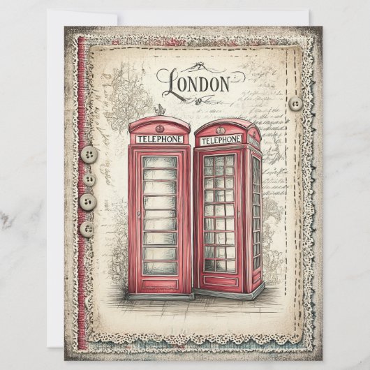 ロンドン&レースデカップスクラップブック紙 (正面)