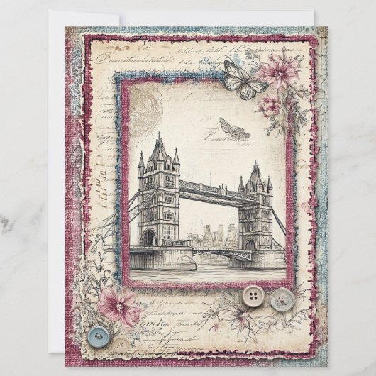 ロンドン&レースデカップスクラップブック紙 (正面)