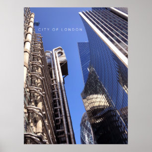 ロンドン・ロイドの建物オフィスの壁の装飾 ポスター