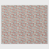 ロンドン、兵士、シームレスなパターン ラッピングペーパー (フラット)