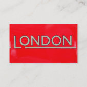 ロンドン 名刺 (裏面)