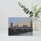 ロンドン、国会議事堂はがき ポストカード (スタンド正面)