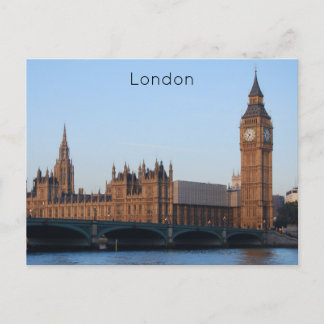 ロンドン – 国会議事堂 シーズンポストカード
