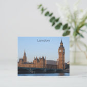 ロンドン – 国会議事堂 シーズンポストカード (スタンド正面)