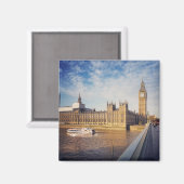 ロンドン – 国会議事堂 マグネット (正面/裏面)