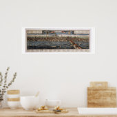 ロンドン(手彩色版木、銅版、版画) ポスター (キッチン)