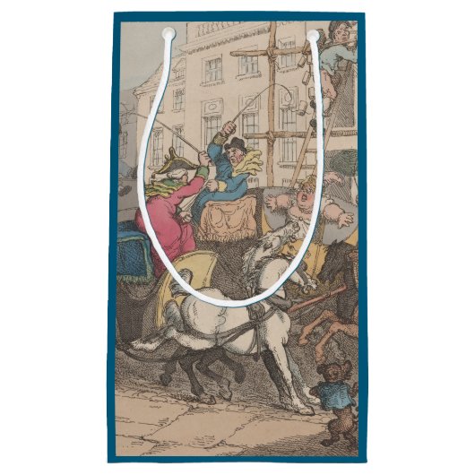 ロンドン – 抱き枕 スモールペーパーバッグ (正面)