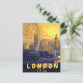 ロンドン 旅行 ポストカード アート, ロンドン 旅行 アート, イ (スタンド正面)