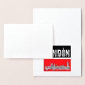 ロンドン 箔カード (ディスプレー)