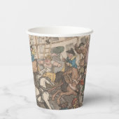 ロンドン – 紙カップ 紙コップ (裏面)