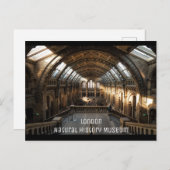 ロンドン – 自然史博物館 ポストカード (正面/裏面)