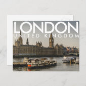 ロンドン、英国はがき ポストカード (正面/裏面)