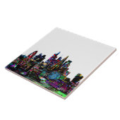 ロンドン、英国グラフィティ タイル (側面)