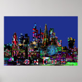 ロンドン、英国グラフィティ ポスター (正面)