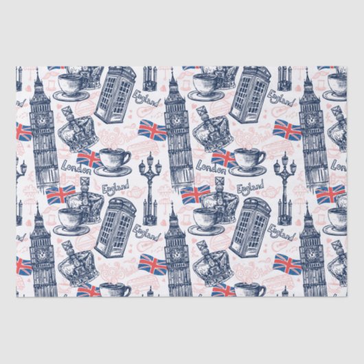 ロンドン 薄葉紙 (正面)