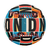 ロンドン 野球ボール (裏面)