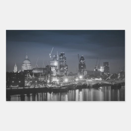 ロンドン 長方形シール (正面)