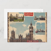 ロンドン(3) ポストカード (正面/裏面)