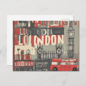 ロンドン(4) ポストカード (正面/裏面)
