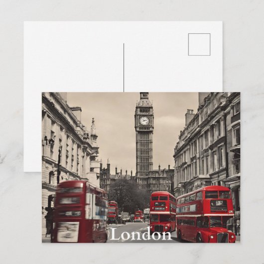 ロンドン(5) ポストカード (正面/裏面)