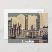 ロンドン(7) ポストカード (正面/裏面)