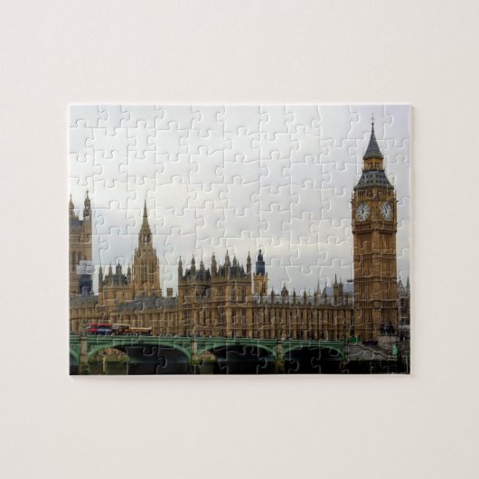 ロンドン – Big Ben - Westminster - 8x10 - 110個 ジグソーパズル (横)