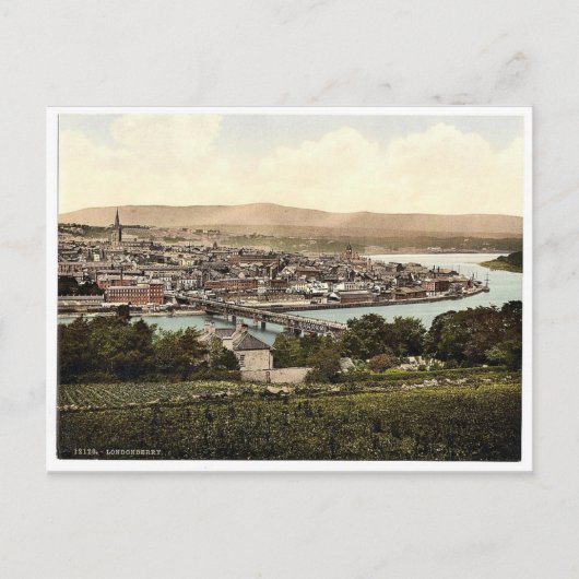 ロンドン。Co. Limerick、アイルランドの壮大なポー ポストカード (正面)