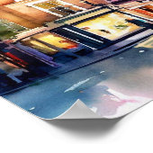 ロンドン – Covent Garden Piazza, (C)，水彩画 ポスター (角)