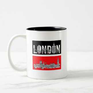 ロンドン NEW ファッション デザイナー T シャツ ツートーンマグカップ
