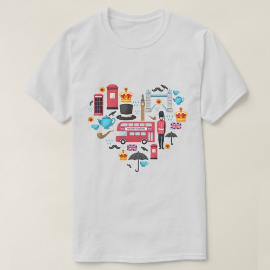 ロンドン Tシャツ (デザイン正面)