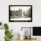 ロンドン – Westminster in Winter No.1 （ポスター） ポスター (ホームオフィス)