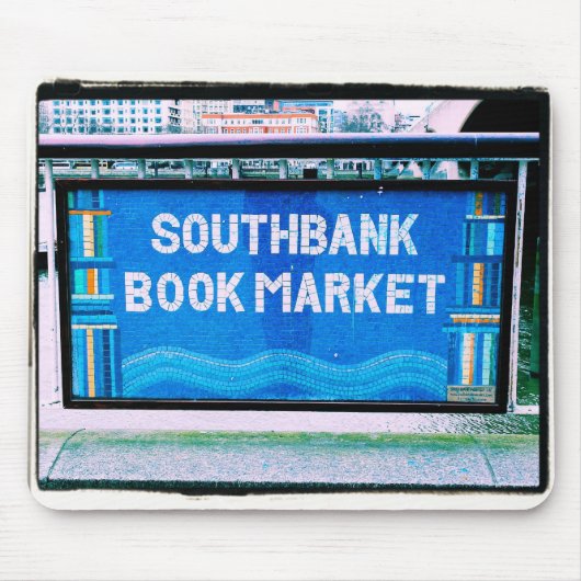 ロンドンSouthbank Bookmarketのマウスパッド マウスパッド (正面)