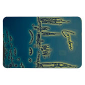 ロンドンTシャツ マグネット (横)