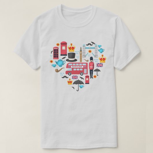 ロンドンTシャツ Tシャツ (デザイン正面)