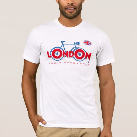 ロンドンUKサイクル Tシャツ (正面)