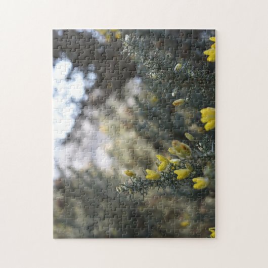 ロンドンUKハイドパークの初期春の花 ジグソーパズル (縦)