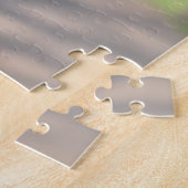 ロンドンUKハイドパークの初期春の花 ジグソーパズル (側面)