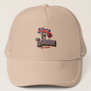ロンドンUK、ビッグベン、アンダーグラウンド、ユニオン・ジャック キャップ