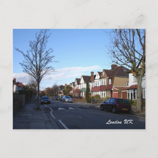 ロンドンUK ポストカード (正面)