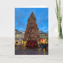 ロンドンUK、Covent Gardenでのクリスマス