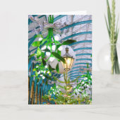 ロンドンUK、Covent Gardenのクリスマスミスタントー カード (正面)