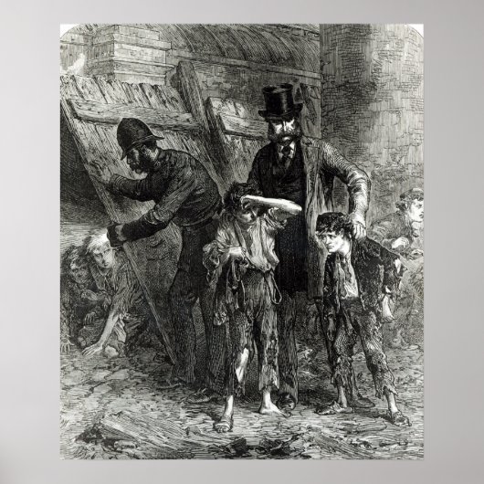 ロンド図解入りの、写真付きのンニュース ポスター (正面)