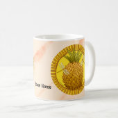 ロンド・パイナップル コーヒーマグカップ (正面右)