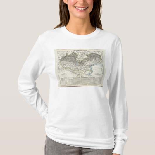ロンバルディアの地域 Tシャツ (正面)