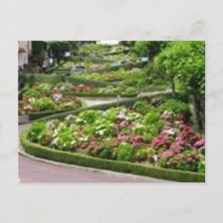 ロンバルディ通りインサンフランシコ ポストカード