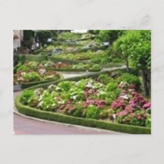 ロンバルディ通りインサンフランシコ ポストカード (正面)